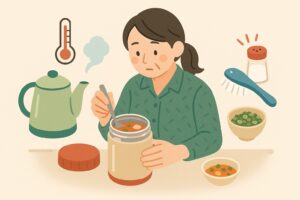 お湯だけ持っていく時の注意点