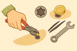 トルクスネジの外し方を解説