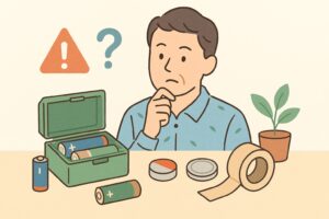 電池の安全な保存方法とは？