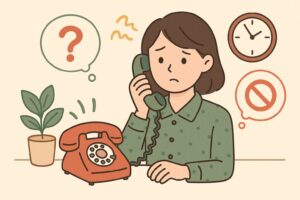 電話がツーツーツーと鳴る理由とは？