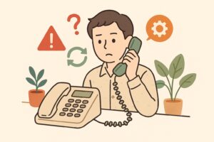 故障や不具合の確認方法