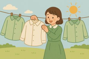 スポンジやブラシを使った洗浄テクニック