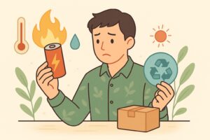 電池保管時のトラブルシューティング